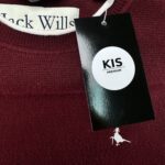 JACK WILLS Sukienka Damska Bordowa S - zdjęcie 3