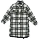 H&M Płaszcz Damski Czarny Kratka XL - zdjęcie 1