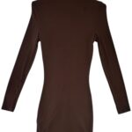 H&M Sukienka Damska Brązowa XS - zdjęcie 2