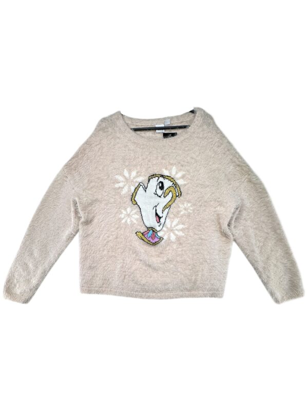 PRIMARK Sweter Damski Beżowy Wzór L