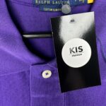 RALPH LAUREN Koszulka Męska Fioletowa S - zdjęcie 3