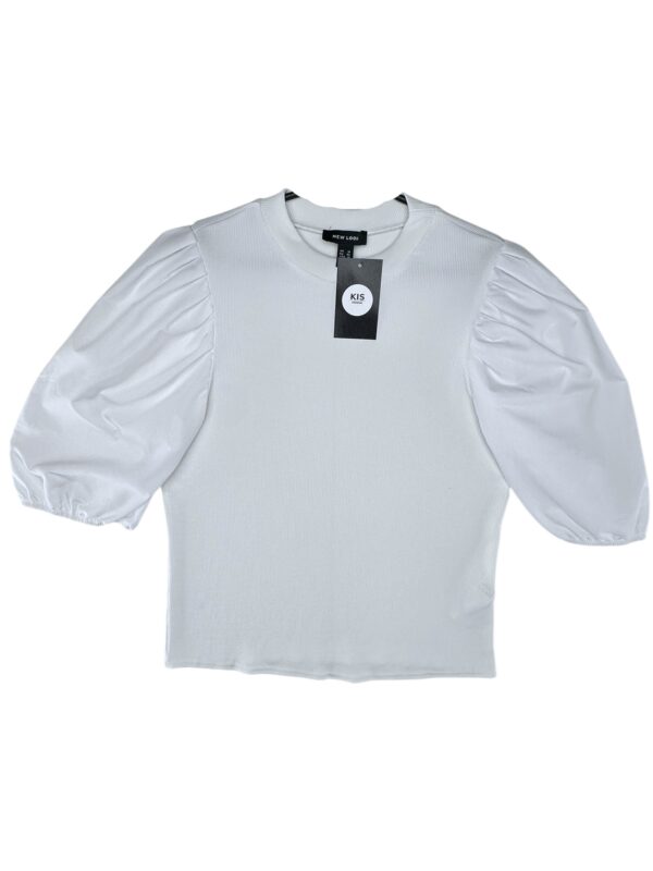 NEW LOOK Bluzka Damska Biała 3XL