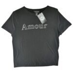 NEW LOOK Bluzka Damska Czarna L - zdjęcie 1