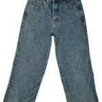 BOOHOO Jeansy Damskie Niebieskie M - zdjęcie 1