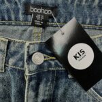 BOOHOO Jeansy Damskie Niebieskie M - zdjęcie 3