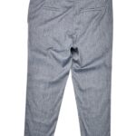 NEXT TAILORING Spodnie Damskie Niebieskie L Len - zdjęcie 2
