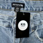 PRETTYLITTLETHING Jeansy Damskie Niebieskie M - zdjęcie 3