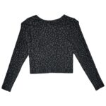 PRIMARK Bluzka Damska Czarna Wzorzysta L - zdjęcie 2