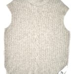 F&F Sweter Damski Beżowy L - zdjęcie 1