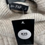 F&F Sweter Damski Beżowy L - zdjęcie 3