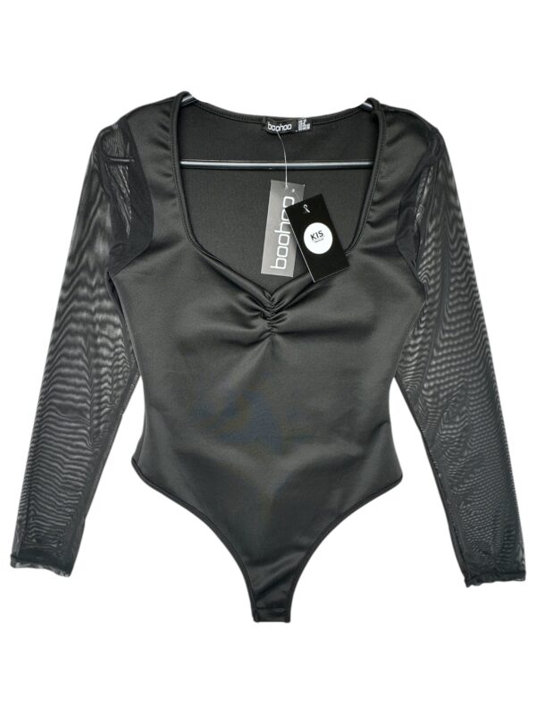 BOOHOO Body Damskie Czarna M
