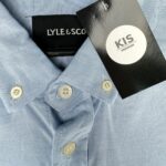 LYLE&SCOTT Koszula Męska Niebieska L - zdjęcie 3