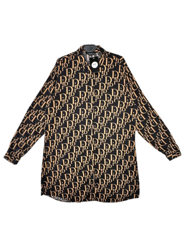 CHRISTIAN DIOR Koszula Damska Czarna Logo 4XL