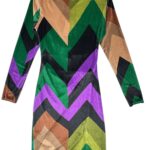 INSTA GIRL Sukienka Damska Wielokolorowa L/XL - zdjęcie 2