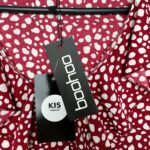 BOOHOO Sukienka Damska Czerwona L - zdjęcie 3