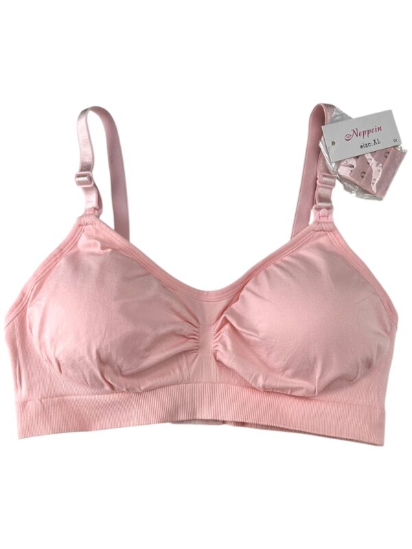 NEPPEIN Biustonosz Damski Różowy XL