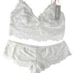 SECRET Komplet POSSESSIONS Bielizna Damska Biała XL - zdjęcie 1