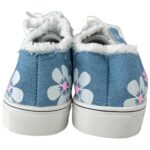 Damskie Obuwie Niebieskie Kwiaty 39 - zdjęcie 3