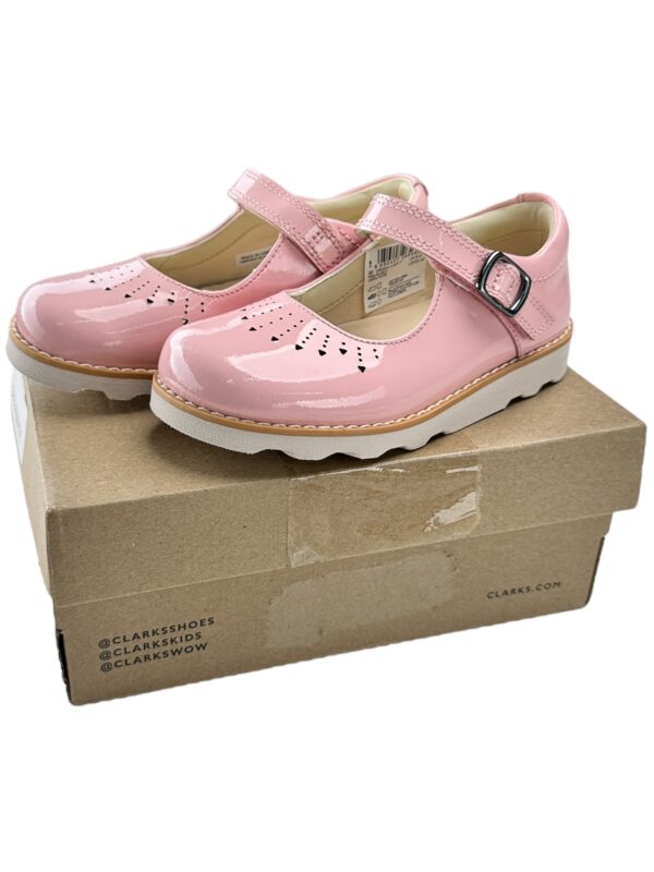 CLARKS Buty Dziecięce Różowe Skóra 27