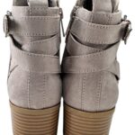 PAPAYA Botki Damskie Beżowe 36 - zdjęcie 3