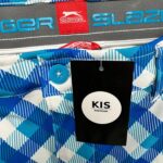 SLAZENGER Spodnie Męskie Niebieskie Kratka 2XL - zdjęcie 3