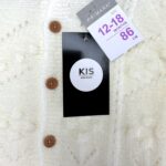 PRIMARK Sweter Dziecięcy Biały 86 - zdjęcie 3