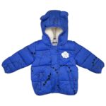 GEORGE Kurtka Dziecięca Niebieska 74 Poliester - zdjęcie 1