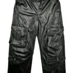 BERSHKA Spodnie Damskie Czarne M - zdjęcie 1