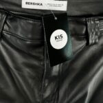 BERSHKA Spodnie Damskie Czarne M - zdjęcie 3