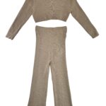 Komplet Damski Beżowy L - zdjęcie 2