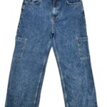 TU Spodnie Damskie Niebieskie L - zdjęcie 1