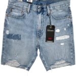 LEVI’S Spodenki Męskie Niebieskie L 100% Bawełna - zdjęcie 1
