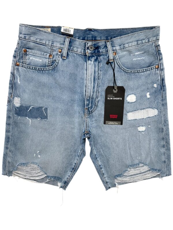 LEVI’S Spodenki Męskie Niebieskie L 100% Bawełna