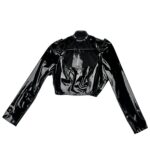 PRETTYLITTLETHING Bluzka Damska Czarna S - zdjęcie 1