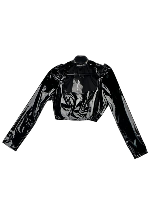 PRETTYLITTLETHING Bluzka Damska Czarna S