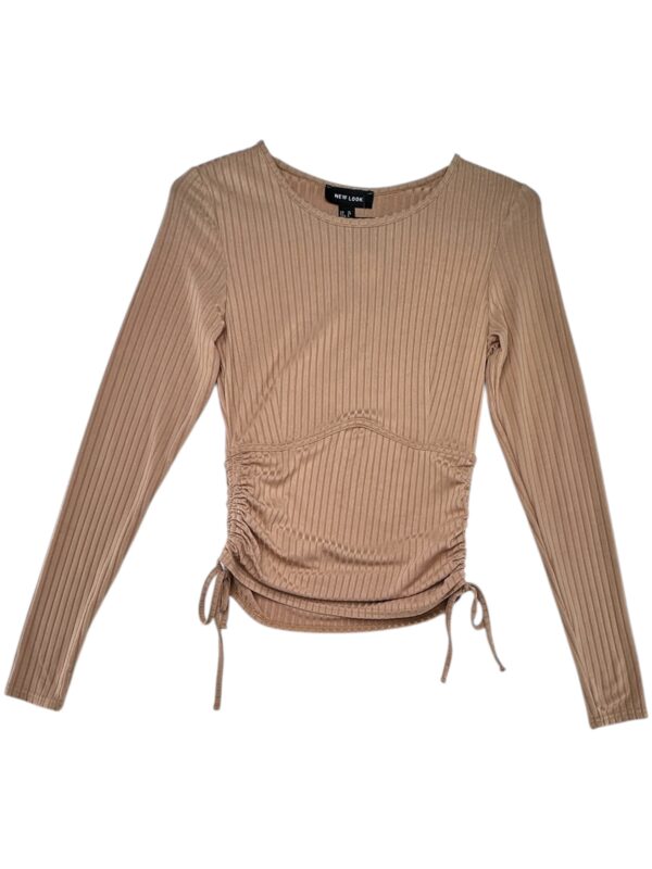 NEW LOOK Bluzka Damska Beżowa M