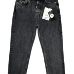 PULL&BEAR Jeansy Damskie Czarne M - zdjęcie 1