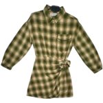 ZARA Sukienka Dziecięca Zielona Kratka 164 - zdjęcie 1