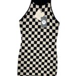 QED LONDON Sukienka Damska Czarna i Biała S/M - zdjęcie 1