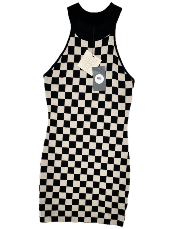 QED LONDON Sukienka Damska Czarna i Biała S/M