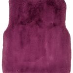 MATALAN Kamizelka Dziecięca Fioletowa 134 - zdjęcie 2