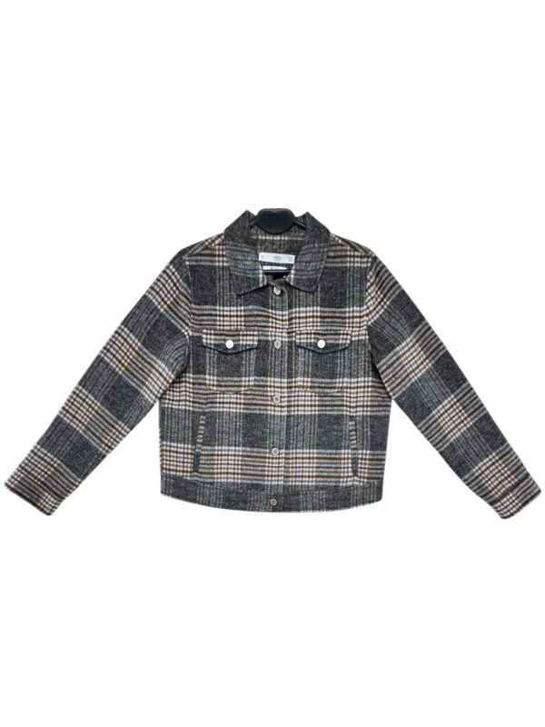 MANGO Kurtka Damska Szara Kratka M