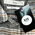 MANGO Kurtka Damska Szara Kratka M - zdjęcie 3