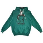 Bluza Męska Zielona Nadruk M - zdjęcie 1