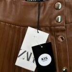 ZARA Spódnica Damska Brązowa M - zdjęcie 3