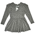 Sukienka Dziecięca Szara Wzór 104 - zdjęcie 1