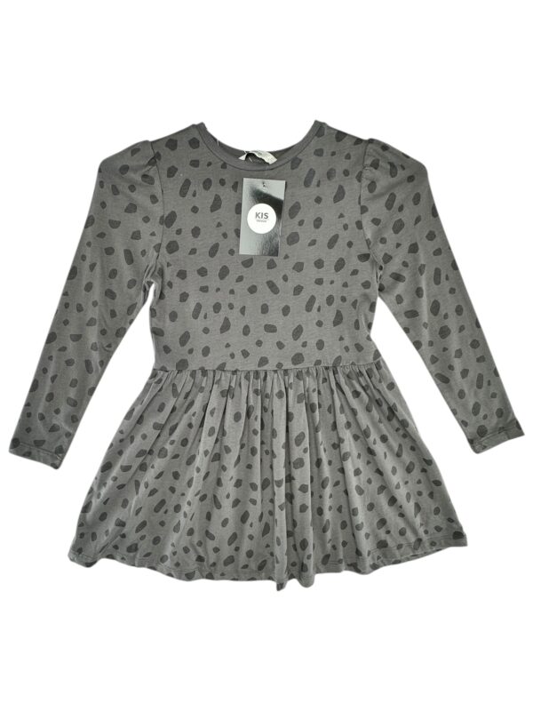 Sukienka Dziecięca Szara Wzór 104