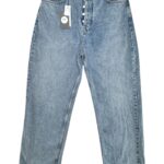 TOPSHOP Jeansy Damskie Niebieskie XXL - zdjęcie 1