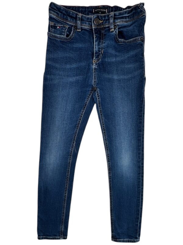 TOMMY HILFIGER Jeansy Dziecięce Niebieskie 140