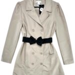 MADEMOISELLE Płaszcz Damski Beżowy S - zdjęcie 1